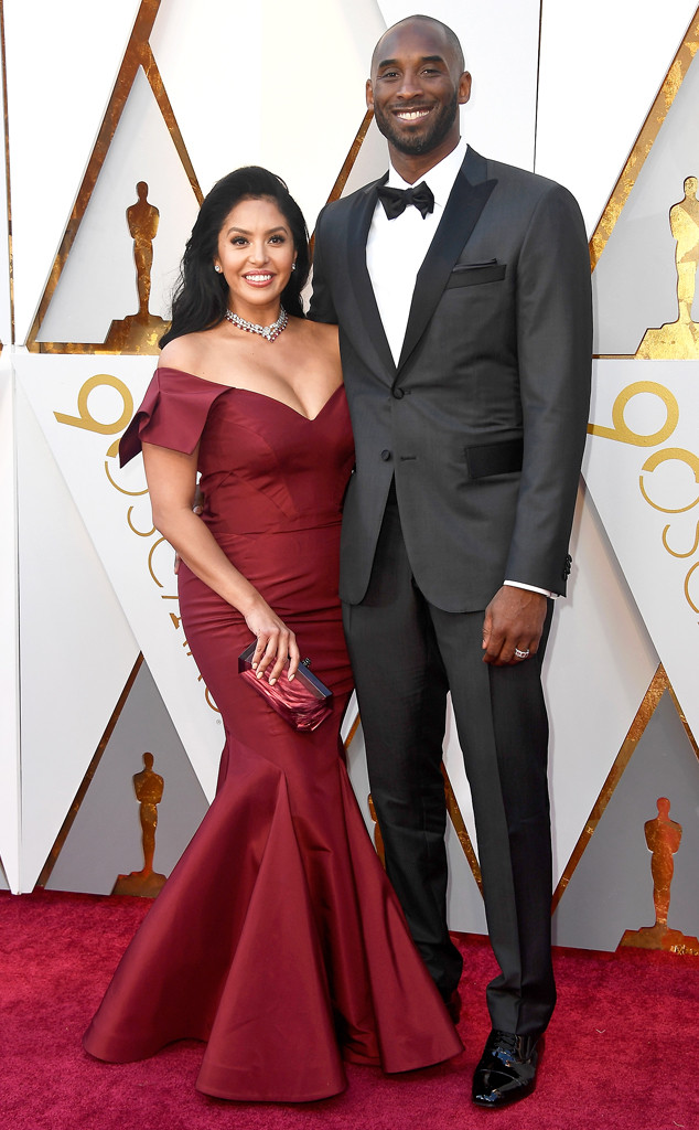 Vanessa Laine Bryant, Kobe Bryant, 2018 Oscars, Couples